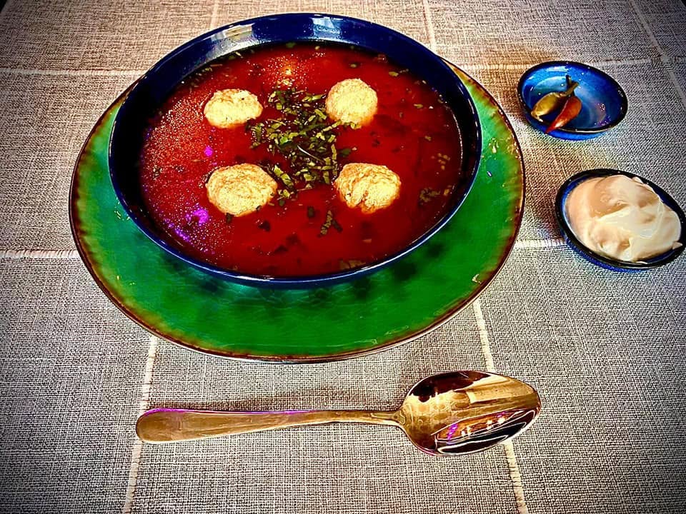 Meatball soup